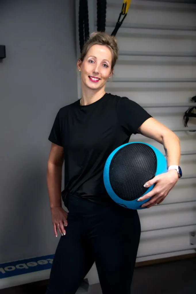 Katrin Friese, Personal Trainerin und Fitnesscoach für maßgeschneiderte Trainingspläne bei SOMT!X.